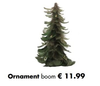 Promoties Ornament boom - Huismerk - Multi Bazar - Geldig van 05/11/2018 tot 25/12/2018 bij Multi Bazar