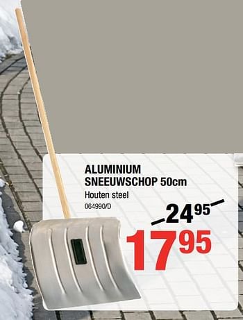 Promoties Aluminium sneeuwschop - Huismerk - HandyHome - Geldig van 31/10/2018 tot 02/12/2018 bij HandyHome