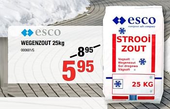 Promoties Wegenzout - Esco - Geldig van 31/10/2018 tot 02/12/2018 bij HandyHome