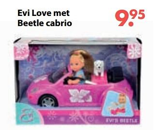 Promoties Evi love met beetle cabrio - Evi love - Geldig van 01/11/2018 tot 30/11/2018 bij De Kinderplaneet