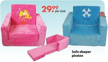 Promoties Sofa sleeper piraten - Huismerk - De Kinderplaneet - Geldig van 01/11/2018 tot 30/11/2018 bij De Kinderplaneet