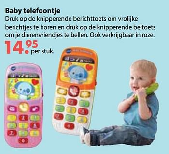 Promoties Baby telefoontje - Vtech - Geldig van 01/11/2018 tot 30/11/2018 bij Desomer-Plancke