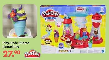 Promoties Play-doh ultieme ijsmachine - Play-Doh - Geldig van 01/11/2018 tot 30/11/2018 bij Desomer-Plancke