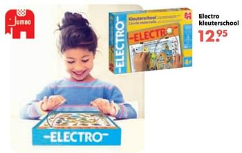 Promoties Electro kleuterschool - Jumbo - Geldig van 01/11/2018 tot 30/11/2018 bij Desomer-Plancke