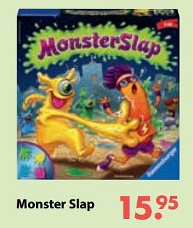 Promoties Monster slap - Ravensburger - Geldig van 01/11/2018 tot 30/11/2018 bij Desomer-Plancke