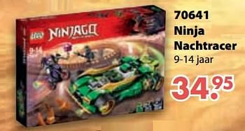 Promoties 70641 ninja nachtracer - Lego - Geldig van 01/11/2018 tot 30/11/2018 bij Desomer-Plancke