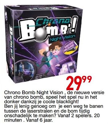 Promoties Chrono bomb night vision - Dujardin - Geldig van 25/10/2018 tot 06/12/2018 bij Tuf Tuf