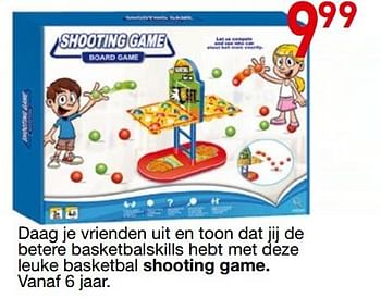 Promoties Shooting game - Huismerk - Deproost - Geldig van 25/10/2018 tot 06/12/2018 bij Deproost