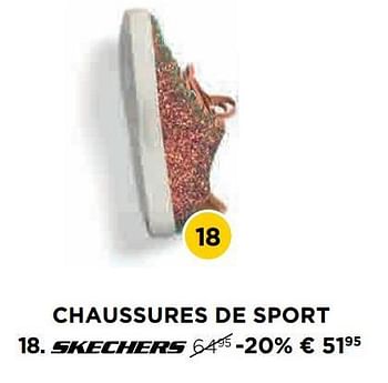Promotions Chaussures de sport - Skechers - Valide de 29/10/2018 à 28/11/2018 chez Molecule