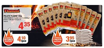 Promoties Pellets `flammi` - Flammi - Geldig van 31/10/2018 tot 02/12/2018 bij HandyHome