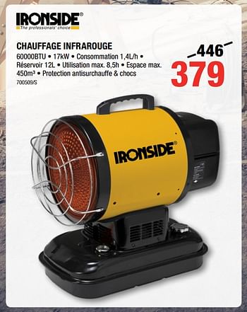 Promotions Ironside chauffage infrarouge - Ironside - Valide de 31/10/2018 à 02/12/2018 chez HandyHome