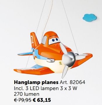 Promoties Kids hanglamp planes - Huismerk - Zelfbouwmarkt - Geldig van 06/11/2018 tot 03/12/2018 bij Zelfbouwmarkt