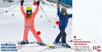 Promoties Skihandschoenen voor kinderen - Crivit - Geldig van 12/11/2018 tot 17/11/2018 bij Lidl