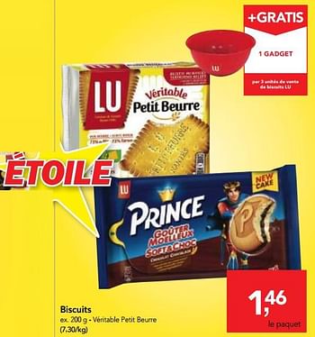 Promotions Biscuits - Lu - Valide de 07/11/2018 à 20/11/2018 chez Makro