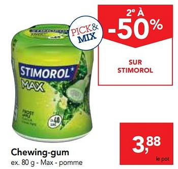 Promoties Chewing-gum - Stimorol - Geldig van 07/11/2018 tot 20/11/2018 bij Makro