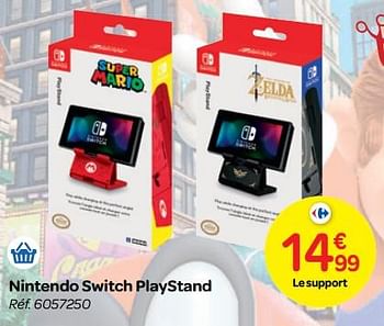 Promotions Nintendo switch playstand - Nintendo - Valide de 24/10/2018 à 06/12/2018 chez Carrefour
