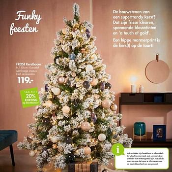 Promoties Frost kerstboom - Huismerk - Casa - Geldig van 29/10/2018 tot 25/11/2018 bij Casa