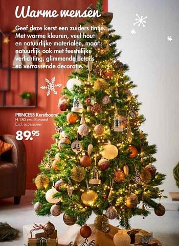 Promoties Princess kerstboom - Huismerk - Casa - Geldig van 29/10/2018 tot 25/11/2018 bij Casa