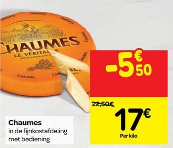 Promoties Chaumes - Chaumes - Geldig van 07/11/2018 tot 18/11/2018 bij Carrefour