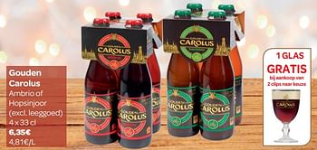 Promoties Ambrio of hopsinjoor - Gouden Carolus - Geldig van 07/11/2018 tot 18/11/2018 bij Carrefour