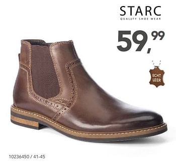 Promoties Heren schoenen - Starc Quality shoe wear - Geldig van 09/11/2018 tot 25/11/2018 bij Bristol