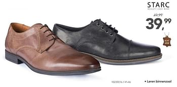 Promoties Heren schoenen - Starc Quality shoe wear - Geldig van 09/11/2018 tot 25/11/2018 bij Bristol