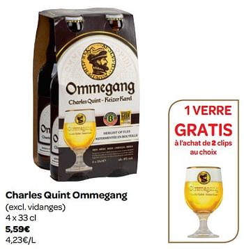 Promotions Charles quint ommegang - Ommegang - Valide de 07/11/2018 à 18/11/2018 chez Carrefour