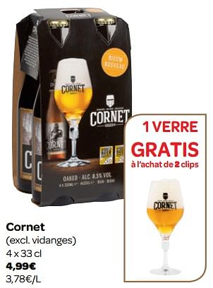 Promotions Cornet - Cornet  - Valide de 07/11/2018 à 18/11/2018 chez Carrefour