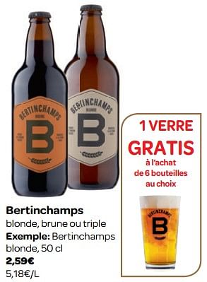 Promotions Bertinchamps blonde - Bertinchamps - Valide de 07/11/2018 à 18/11/2018 chez Carrefour