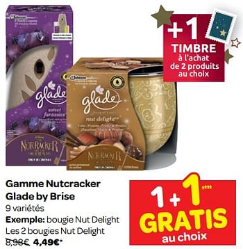 Promotions Bougie nut delight - Brise - Valide de 07/11/2018 à 18/11/2018 chez Carrefour