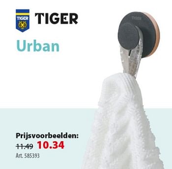 Promoties Urban haak - Tiger - Geldig van 07/11/2018 tot 19/11/2018 bij Gamma
