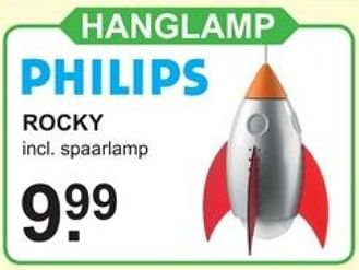 Promotions Hanglamp philips rocky - Philips - Valide de 05/11/2018 à 25/11/2018 chez Van Cranenbroek