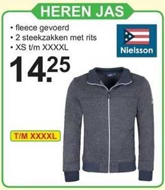 Promoties Heren jas - Nielsson - Geldig van 05/11/2018 tot 25/11/2018 bij Van Cranenbroek