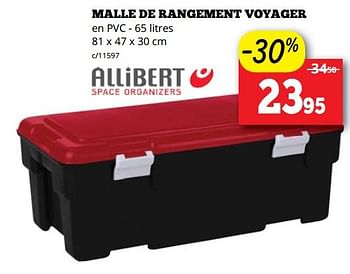 Promoties Malle de rangement voyager - Allibert - Geldig van 12/11/2018 tot 25/11/2018 bij Dema