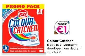 Promoties Colour catcher - K2r - Geldig van 07/11/2018 tot 20/11/2018 bij Blokker
