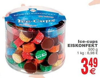 Promoties Ice-cups eiskonfekt - Huismerk - Cora - Geldig van 13/11/2018 tot 19/11/2018 bij Cora