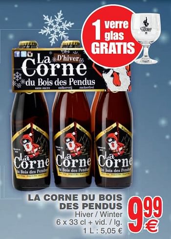 Promotions La corne du bois des pendus - La Corne - Valide de 13/11/2018 à 19/11/2018 chez Cora