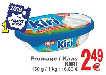 Promoties Fromage - kaas kiri - KIRI - Geldig van 13/11/2018 tot 19/11/2018 bij Cora