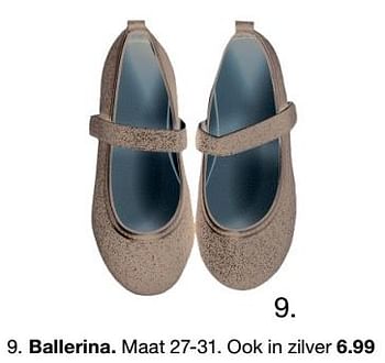 Promoties Ballerina - Huismerk - Zeeman  - Geldig van 09/11/2018 tot 23/11/2018 bij Zeeman