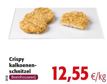 Promoties Crispy kalkoenenschnitzel - Huismerk - Colruyt - Geldig van 07/11/2018 tot 20/11/2018 bij Colruyt