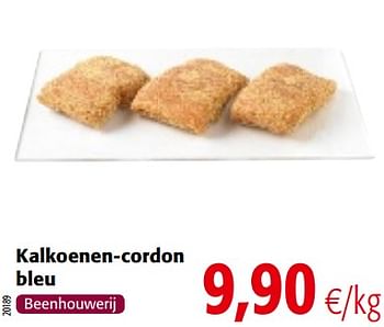 Promoties Kalkoenen-cordon bleu - Huismerk - Colruyt - Geldig van 07/11/2018 tot 20/11/2018 bij Colruyt