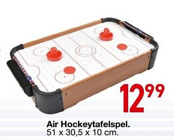 Promoties Air hockeytafelspel - Huismerk - Multi-Land - Geldig van 25/10/2018 tot 06/12/2018 bij Multi-Land