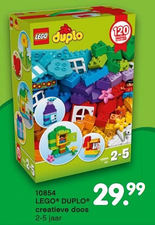 Promoties 10854 lego duplo creatieve doos - Lego - Geldig van 01/11/2018 tot 06/12/2018 bij Unikamp