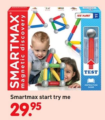 Promotions Smartmax start try me - Smartmax - Valide de 01/11/2018 à 06/12/2018 chez Unikamp