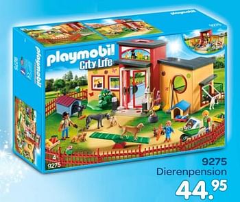 Promoties 9275 dierenpension - Playmobil - Geldig van 01/11/2018 tot 06/12/2018 bij Unikamp