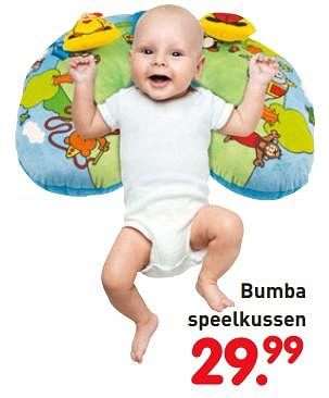 Promoties Bumba speelkussen - Bumba - Geldig van 01/11/2018 tot 06/12/2018 bij Unikamp