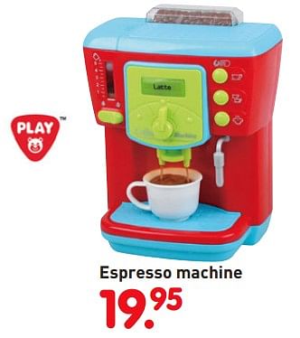 Promoties Espresso machine - Play-Go - Geldig van 01/11/2018 tot 06/12/2018 bij Unikamp