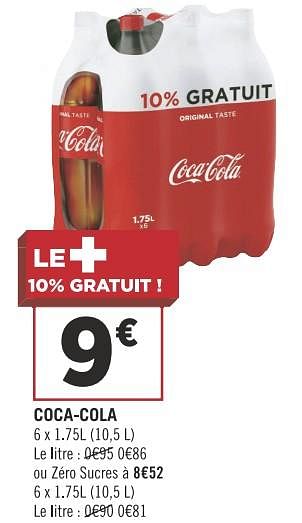 Promoties Coca-cola - Coca Cola - Geldig van 13/11/2018 tot 25/11/2018 bij Géant Casino