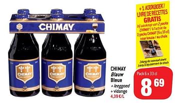 Promoties Chimay blauw bleue - Chimay - Geldig van 14/11/2018 tot 20/11/2018 bij Match