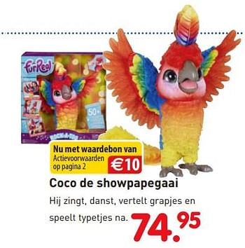 Promoties Coco de showpapegaai - CoCo - Geldig van 01/11/2018 tot 06/12/2018 bij Unikamp